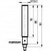 Индуктивный датчик ISB A24A-11-2-L