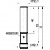 Индуктивный датчик ISB AC23A-22-2-LPS4-C