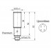 Индуктивный датчик ISBt AC4A8-32P-5F-ZS4-C-P