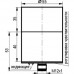 Индуктивный датчик ISN HC5A5-43N-R35-LZS4